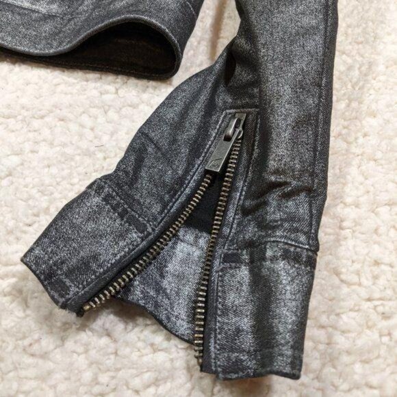 Vince Camuto‎ Two women's metallic moto crop jacket S - Picture 10 of 11
